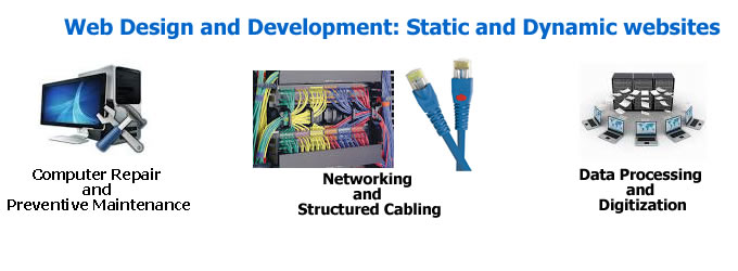 "Data Processing: Web Design and Development : Maintenance and Cabling"